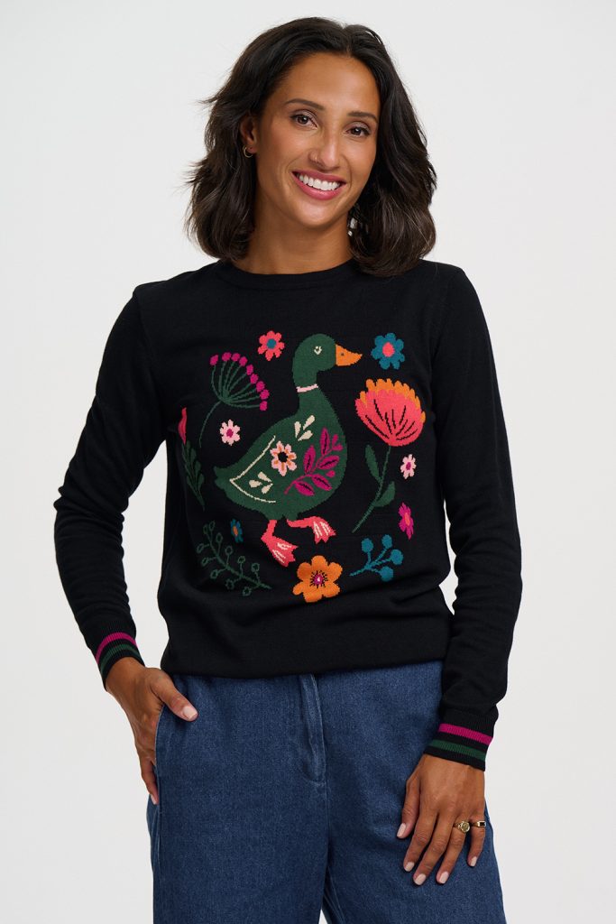 Rita Jumper - Black Duck